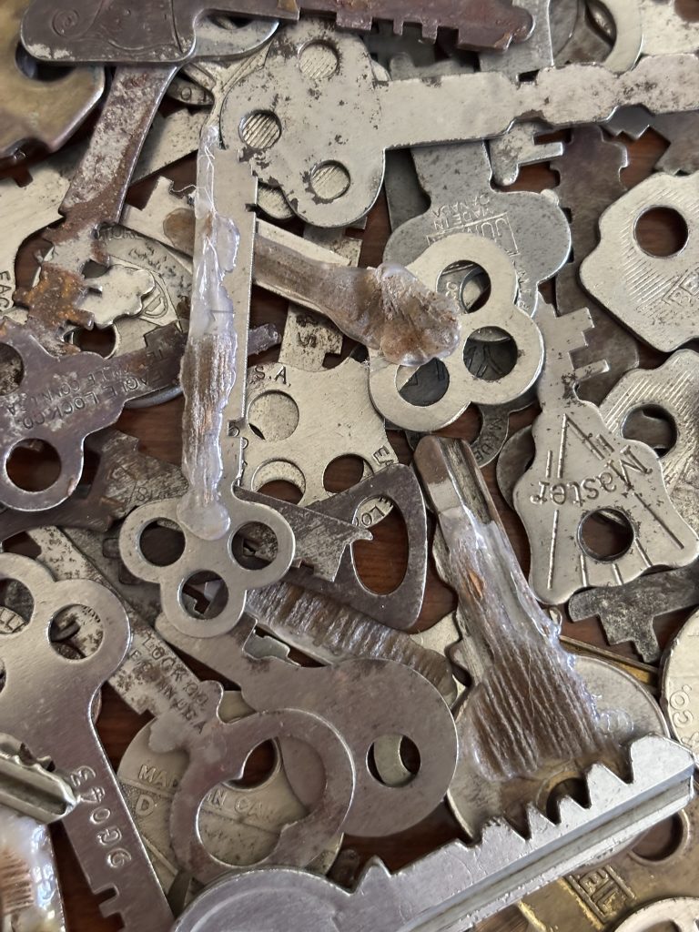 vintage and antique keys