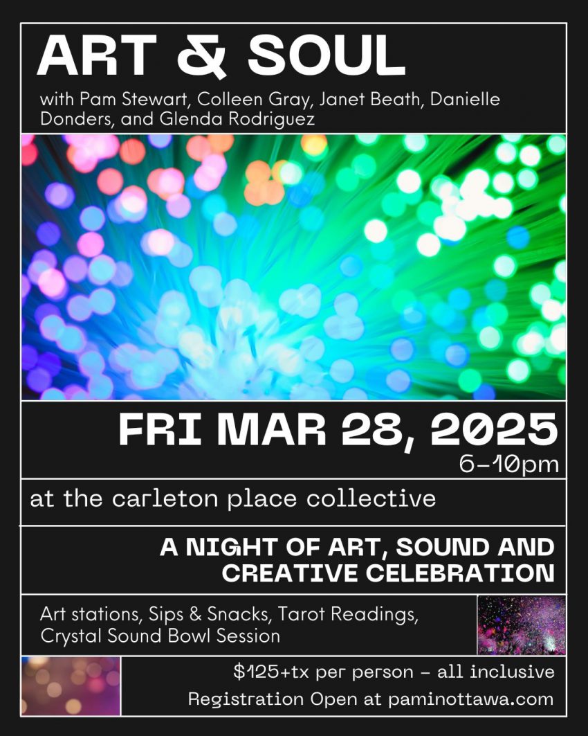 Join us at the Art & Soul Event on March 28 - Curious Crone