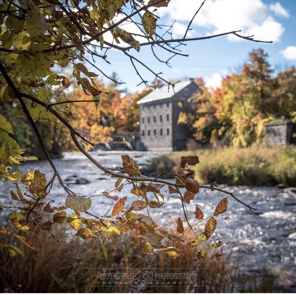 Photograph of Watson's Mill in Manotick, copyright Danielle Donders