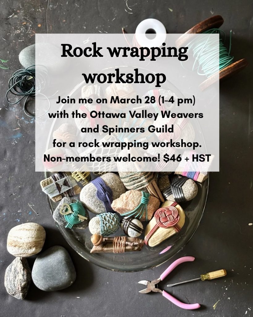 Details on the how to wrap rocks class in Ottawa